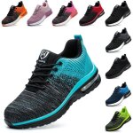 9ksafety chaussures de s�curit� hommes femmes l�g�re basket securite confortable antid�rapante chaussures ...