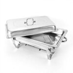 9l chafing dish food warmer buffet set chauffe - récipient chauffant en acier inoxydable 9l chafing dish food warmer buffet set chauffe - récipient chauffant en acier inoxydable