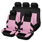 Housse de siège de voiture - peugeot - 9pcs - cuir pu - imperméable - confortable Housse de siège de voiture - peugeot - 9pcs - cuir pu - imperméable - confortable