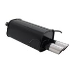 A2032e76s pot silencieux echappement acier pour mercedes classe c de type w203 - 203k de mars 2000 a ...