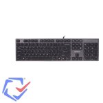 Clavier - a4 - tech - kv - 300h - slim - 2 ports usb - filaire - gris