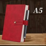 A5 408 pages agenda paissie agenda cahier agenda de bureau agenda avec stylo rouge