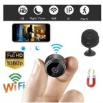 Camra de scurit - a9 - j08091 - hd 1080p - vision nocturne - dtection de mouvement - sans fil
