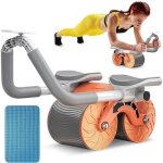 Ab roller wheelroue abdominale � rebond automatique avec double roues stablescore strength training pour ...