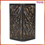 Abat - jour - akozon - motif arbre - m�tal ajour� - �115x115 cm - hauteur 20 cm