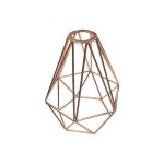 Abat - jour en fil dacier cuivr� - �l�gance et modernit�