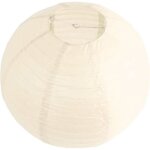 Abat - jour de lanterne en papier japonais chinois pour mariage de fte50cmblanc crme