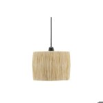 Abat - jour pour suspension en raphia naturel kenya abat - jour naturel