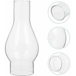 Abat - jour en verre pour lampe � huile - pzcc - verre transparent - r�sistant aux hautes temp�ratures ...