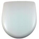 Abattant - allia - royan mini - multicompat - blanc - descente ralentie - 39. 8x36. 7x4 cm