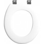 Abattant tradition simple olfa - abattant wc - blanc - bois réticulé - charnière en inox - ecrous nylon ... Abattant tradition simple olfa - abattant wc - blanc - bois réticulé - charnière en inox - ecrous nylon ...