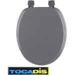 Abattant bois + ps gris five Abattant bois + ps gris five