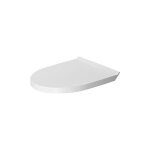 Abattant de wc - duravit - durastyle - plastique amovible - blanc - universel