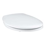 Abattant wc - grohe - bau ceramic - duroplast - blanc alpin - softclose