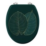 Abattant wc imprim jade 46cm vert