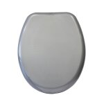 Abattant wc polypropylene couleur metalic / couleur: metalic gris / r�f�rence: * 05867