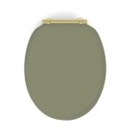 Abattant wc samba mdf kaki d�clipsable soft close