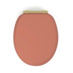 Abattant wc samba mdf terracota d�clipsable soft close