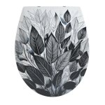 Abattant wc tina - charni�res inox msv