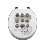 Abattant wc 37. 5 x 46 cm zenitude