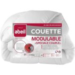 Abeil couette modulable sp�cial couple 240x260cm