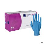 Abena - gants d examen en nitrile bleu non poudrs taille xs par 100 pices