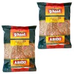 Abido - lot 2x mélange dépices et de thym - zaatar jordanien - sachet 500g Abido - lot 2x mélange dépices et de thym - zaatar jordanien - sachet 500g