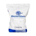 Abrasif granulat de verre 100 - 300 microns pour cabine de sablage professionnel (sac 20 kg) (pour sableuse ...