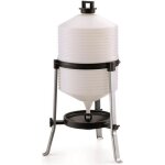Abreuvoir plastique sur pied 30l blanc Abreuvoir plastique sur pied 30l blanc