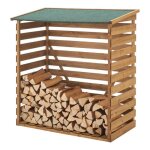 Abri - b�ches couvert sapin 123 x 116 x 64 cm [en. casa]