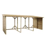 Abri bches de jardin en bois trait xxl - cerland