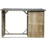 Abri bches oslo avec rangement - 4 stres