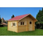 Abri de jardin 2496m en bois massif - double rainurage