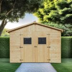 Abri de jardin 3 x 2. 20m avec plancher