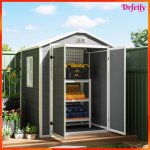 Abri de jardin - akozon - 9172 - 212 m� - polypropyl�ne - toit double pente