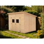 Abri de jardin bois 3x2. 20m
