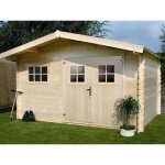 Abri jardin bois - 1972 m - 4. 64 x 4. 25 x 232 m - 28 mm