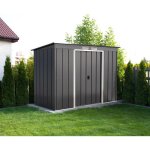 Abri de jardin - m�tal - duramax - 325 m� - 033 mm - anthracite - duecopent84pr