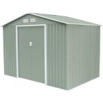 Abri de jardin métal gardiun leeds - vert clair - 530 m² - porte coulissante double - acier galvanisé ... Abri de jardin métal gardiun leeds - vert clair - 530 m² - porte coulissante double - acier galvanisé ...