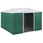 Abri de jardin m�tal rosas - 706 m� - vert