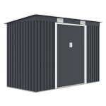 Abri de jardin métal monopente austin - 314 m2 - gris Abri de jardin métal monopente austin - 314 m2 - gris