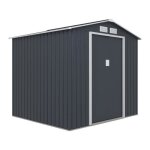 Abri de jardin m�tal vegas - 407 m� - gris