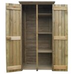 Abri  outils - aramox - cabanes en pin - 85 x 48 x 177 cm - toit impermable - cologique