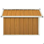 En soldes - abri pour robot de jardin - mobilier de jardin hangar de stockage 92x97x63 cm acier galvanis� ...