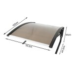Abri pour robot tondeuse ygongmyl - matriau anti - uv de grande qualit - marron