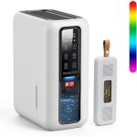 Absorbeur dhumidit� + d�shumidificateur 2l - arr�t automatique - pour chambre / salle de bain