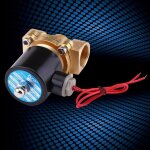 Ac 220v 3 / 4 nc lectrovanne lectrique corps en alliage de zinc pour eau huile air gaz