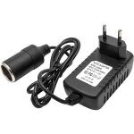 Ac  dc 12v / 2a adaptateur converter [110v - 240v vers 12v] prise d?allume - cigare de voiture socket ...