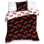 Ac dc parure de lit housse de couette réversible 100% satin de coton 140x200 cm + taie doreiller 70x90 ... Ac dc parure de lit housse de couette réversible 100% satin de coton 140x200 cm + taie doreiller 70x90 ...