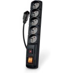 Multiprise avec protection - acar f5 iec - 5 prises - c�ble 5 m - disjoncteur automatique